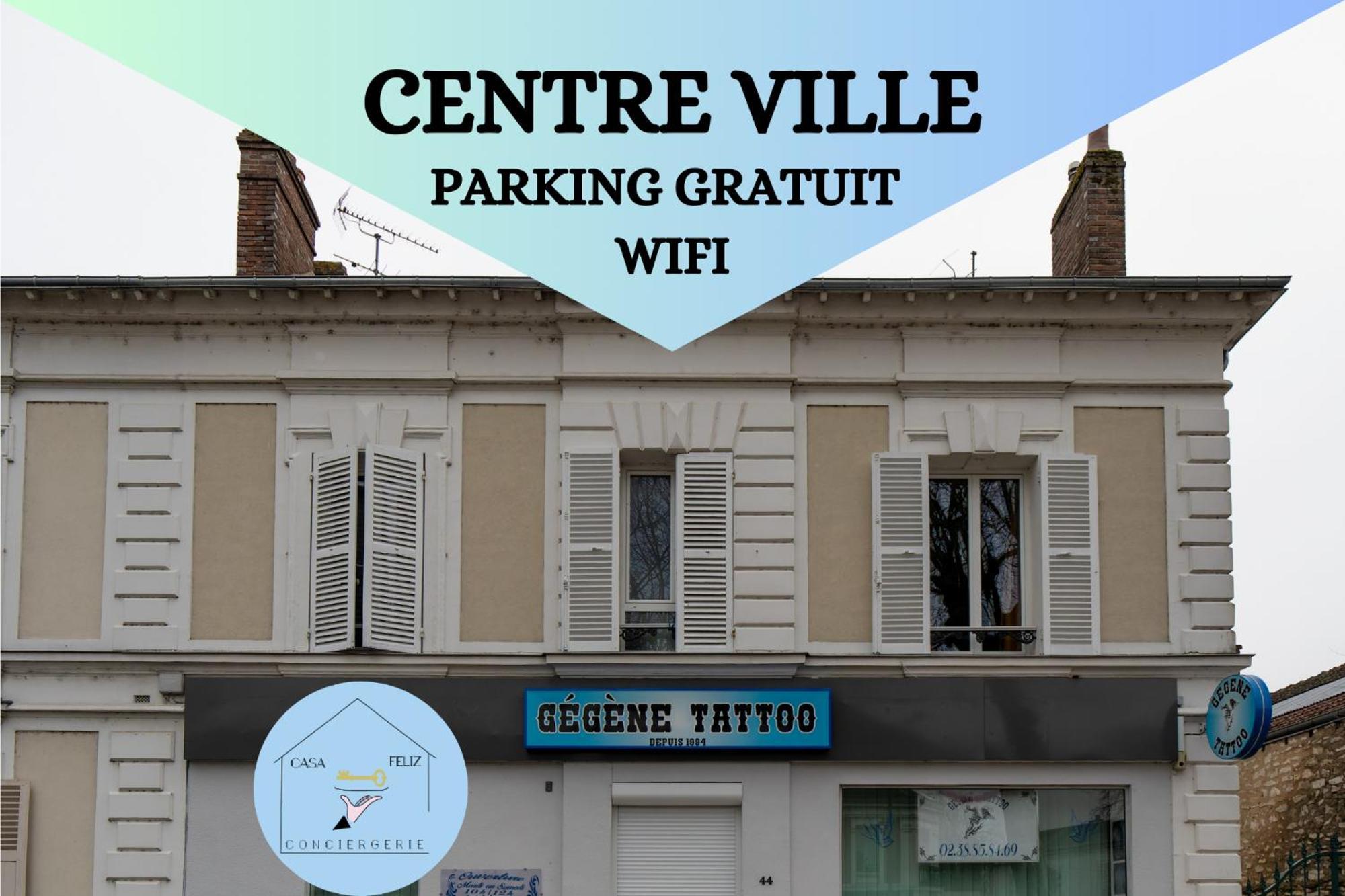 Appart Chez Gegene Montargis Exterior photo